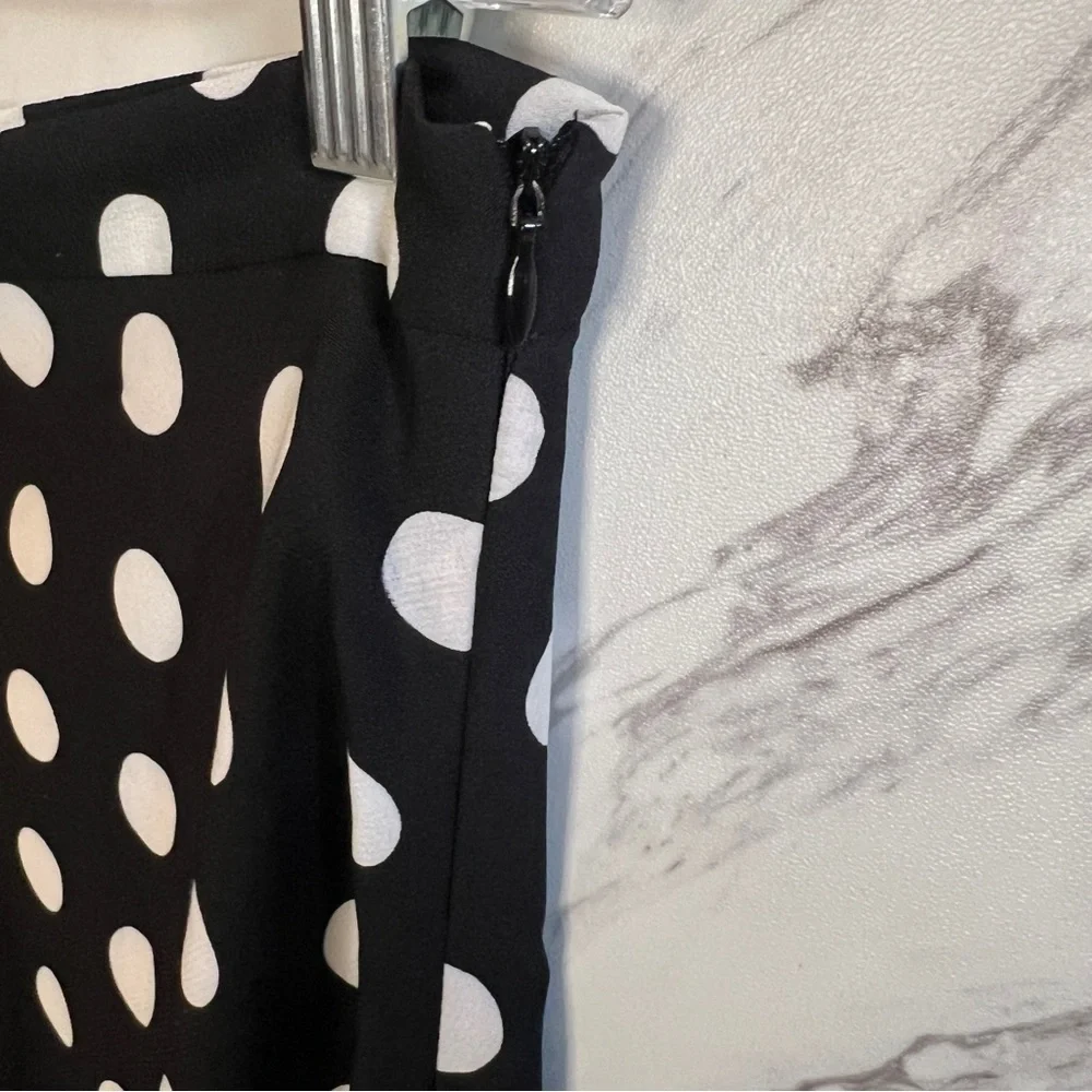 3/$50 Vintage IVIVI Retro Dot A-line Midi Skirt SZ L